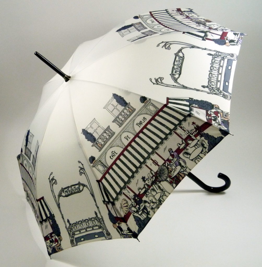 Guy De Jean Automatic Umbrella (Cat)